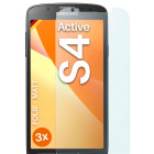 moex FlexProtect Samsung Galaxy S4 active Schutzfolie Matt – Weiteres Produktbild 1