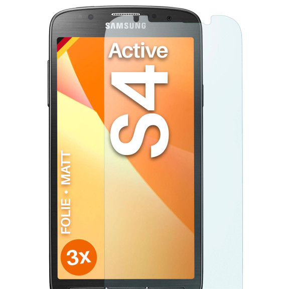 moex FlexProtect Samsung Galaxy S4 active Schutzfolie Matt – Weiteres Produktbild 1