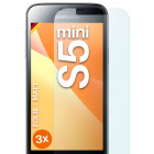 moex FlexProtect Samsung Galaxy S5 Mini Schutzfolie Matt – Weiteres Produktbild 1