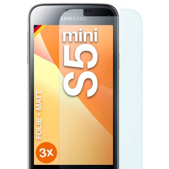 moex FlexProtect Samsung Galaxy S5 Mini Schutzfolie Matt – Weiteres Produktbild 1