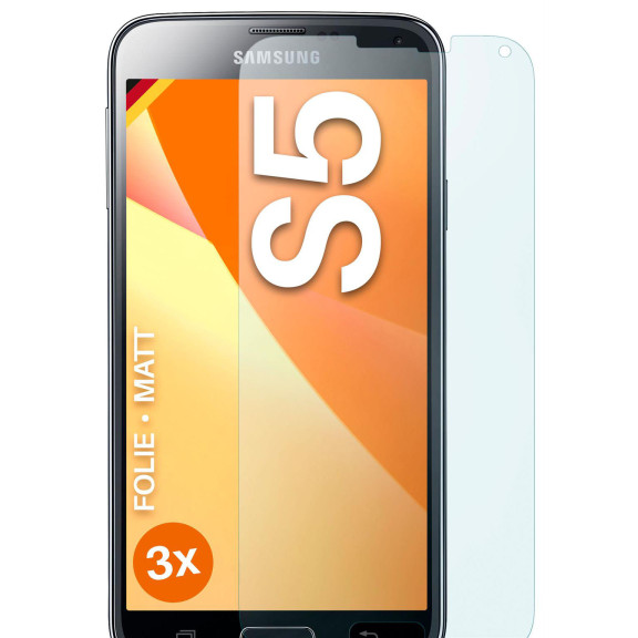moex FlexProtect Samsung Galaxy S5 Schutzfolie Matt – Weiteres Produktbild 1
