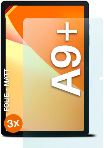 moex FlexProtect Samsung Galaxy Tab A9 Plus Schutzfolie Matt – 3er Set