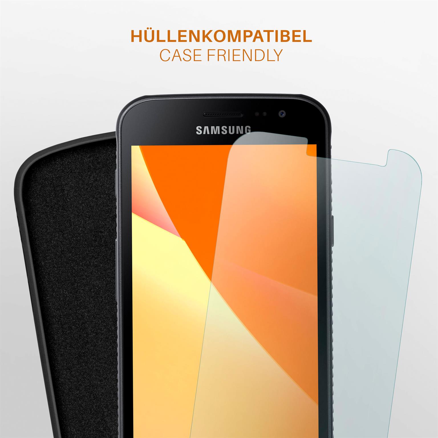 moex FlexProtect Samsung Galaxy Xcover 4 Schutzfolie Matt – Weiteres Produktbild 6
