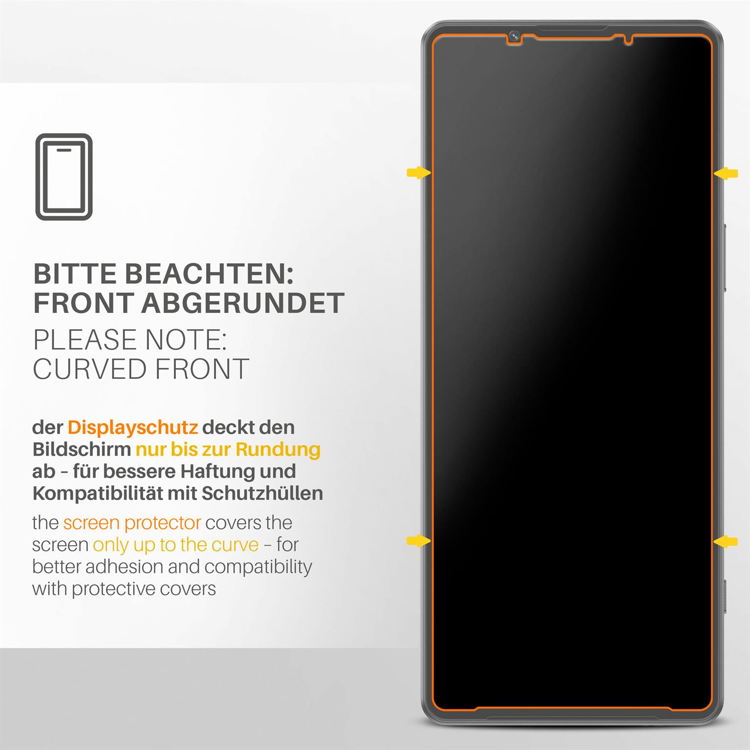 moex FlexProtect Sony Xperia 1 IV Schutzfolie Matt – Weiteres Produktbild 3 moex FlexProtect Sony Xperia 1 IV Schutzfolie Matt – Weiteres Produktbild 3