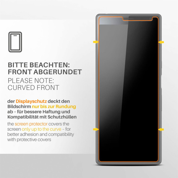moex FlexProtect Sony Xperia 10 Schutzfolie Matt – Weiteres Produktbild 3