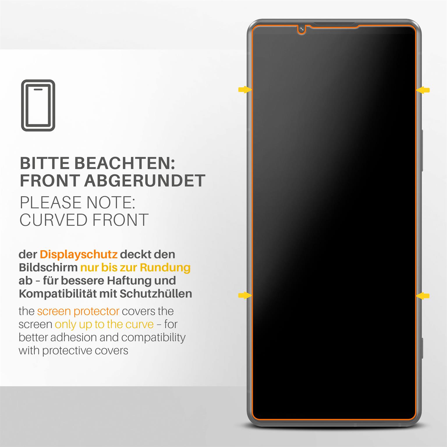 moex FlexProtect Sony Xperia 5 V Schutzfolie Matt – Weiteres Produktbild 3 moex FlexProtect Sony Xperia 5 V Schutzfolie Matt – Weiteres Produktbild 3