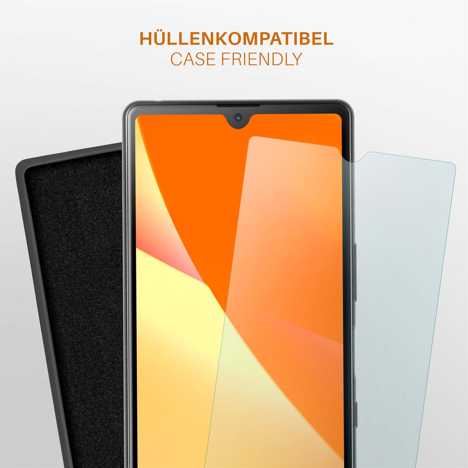 moex FlexProtect Sony Xperia L4 Schutzfolie Matt – Weiteres Produktbild 6