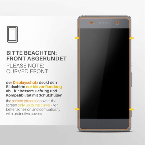 moex FlexProtect Sony Xperia XA Schutzfolie Matt – Weiteres Produktbild 3 moex FlexProtect Sony Xperia XA Schutzfolie Matt – Weiteres Produktbild 3
