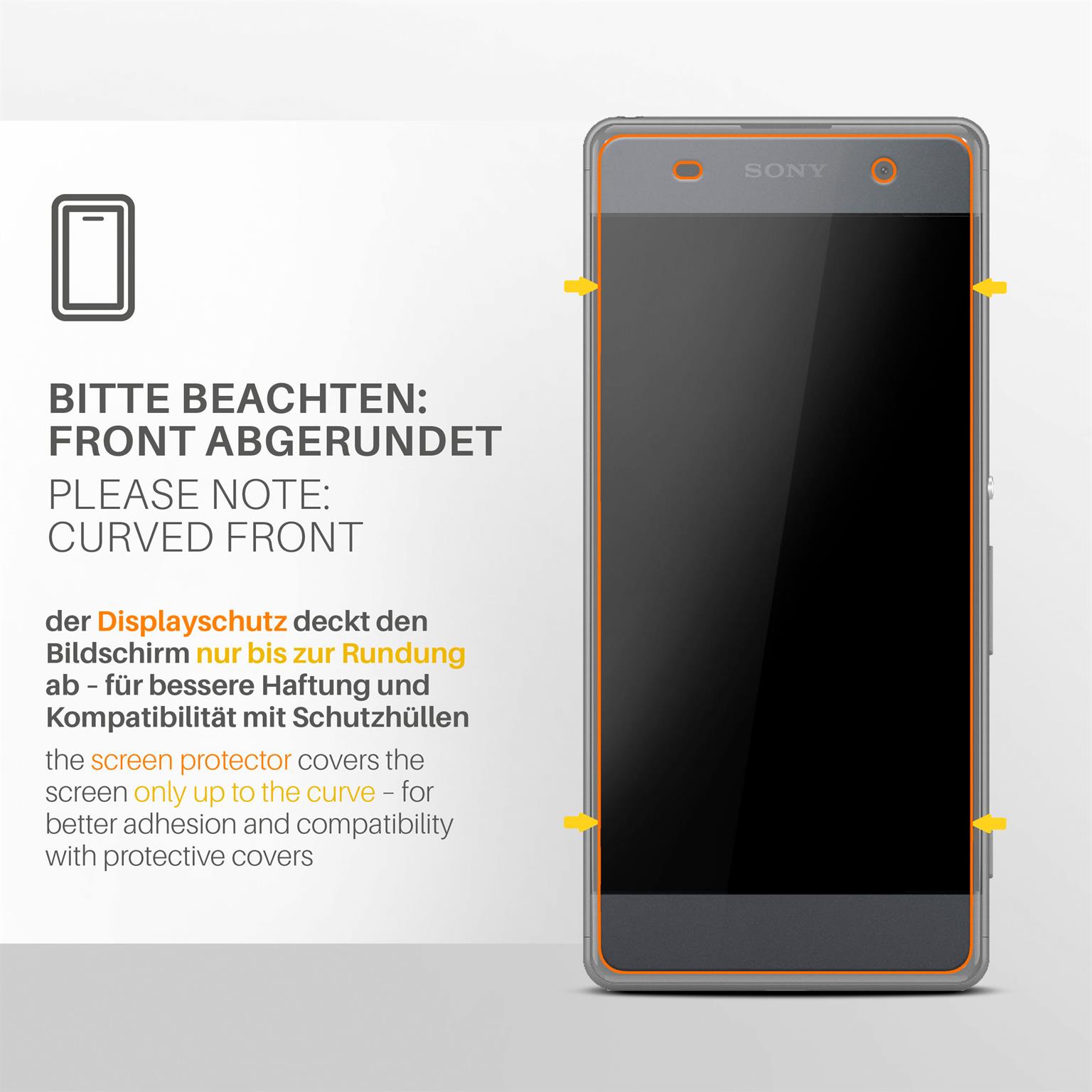 moex FlexProtect Sony Xperia XA Schutzfolie Matt – Weiteres Produktbild 3 moex FlexProtect Sony Xperia XA Schutzfolie Matt – Weiteres Produktbild 3
