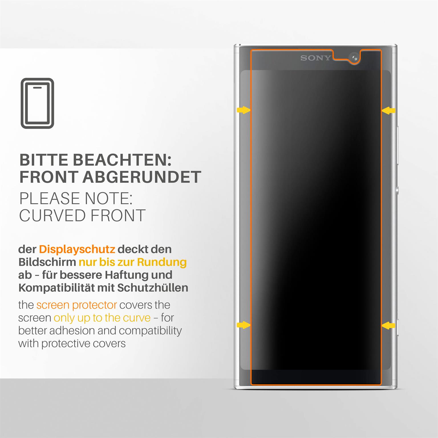 moex FlexProtect Sony Xperia XA2 Plus Schutzfolie Matt – Weiteres Produktbild 3 moex FlexProtect Sony Xperia XA2 Plus Schutzfolie Matt – Weiteres Produktbild 3