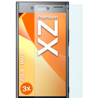 moex moex FlexProtect Sony Xperia XZ Premium Schutzfolie Matt – 3er Set