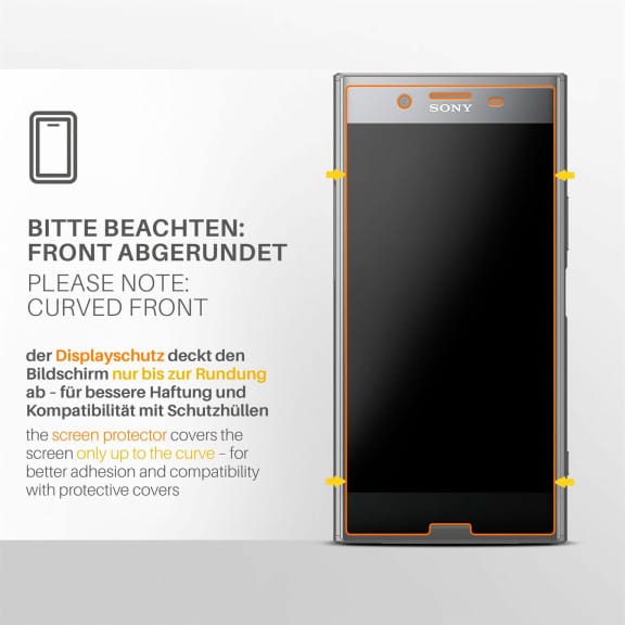 moex FlexProtect Sony Xperia XZ Premium Schutzfolie Matt – Weiteres Produktbild 3 moex FlexProtect Sony Xperia XZ Premium Schutzfolie Matt – Weiteres Produktbild 3