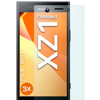 moex FlexProtect Sony Xperia XZ1 Compact Schutzfolie Matt – 3er Set moex FlexProtect Sony Xperia XZ1 Compact Schutzfolie Matt – 3er Set