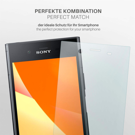 moex FlexProtect Sony Xperia XZ1 Schutzfolie Matt – Weiteres Produktbild 3