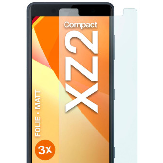 moex moex FlexProtect Sony Xperia XZ2 Compact Schutzfolie Matt – 3er Set