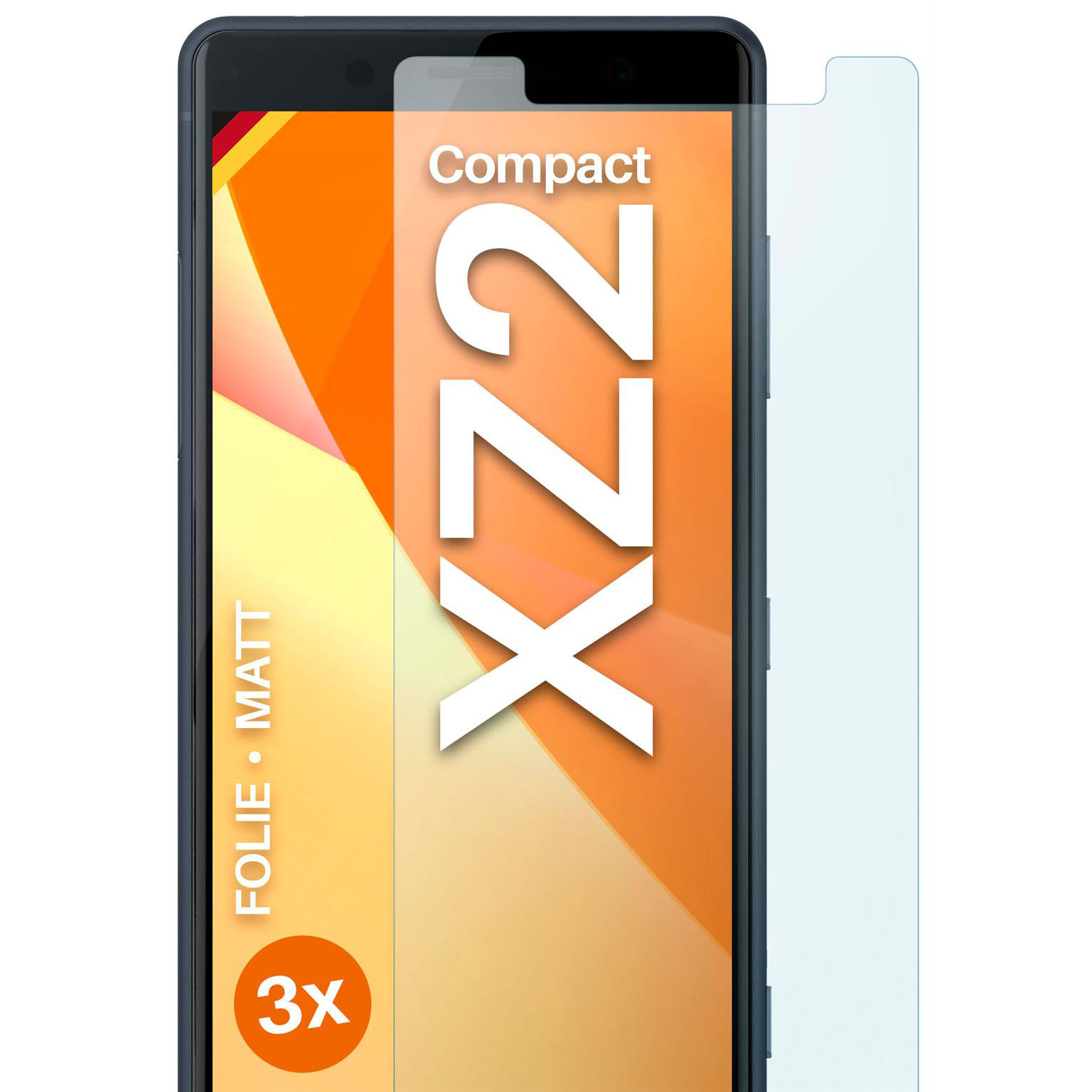 moex FlexProtect Sony Xperia XZ2 Compact Schutzfolie Matt – Weiteres Produktbild 1 moex FlexProtect Sony Xperia XZ2 Compact Schutzfolie Matt – Weiteres Produktbild 1