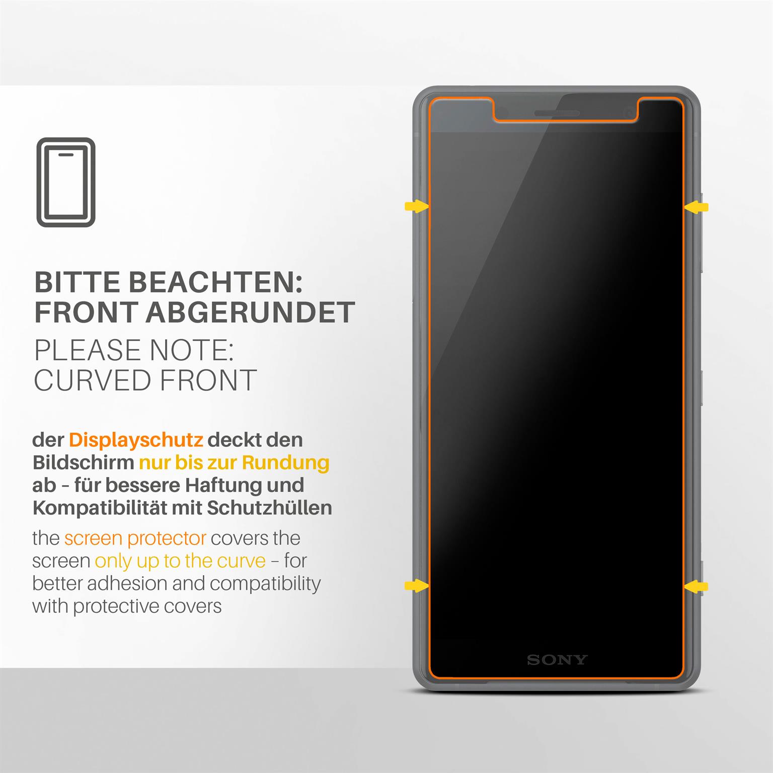 moex FlexProtect Sony Xperia XZ2 Compact Schutzfolie Matt – Weiteres Produktbild 3 moex FlexProtect Sony Xperia XZ2 Compact Schutzfolie Matt – Weiteres Produktbild 3