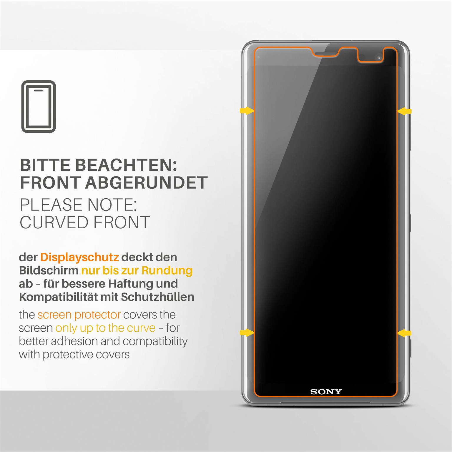moex FlexProtect Sony Xperia XZ3 Schutzfolie Matt – Weiteres Produktbild 3 moex FlexProtect Sony Xperia XZ3 Schutzfolie Matt – Weiteres Produktbild 3