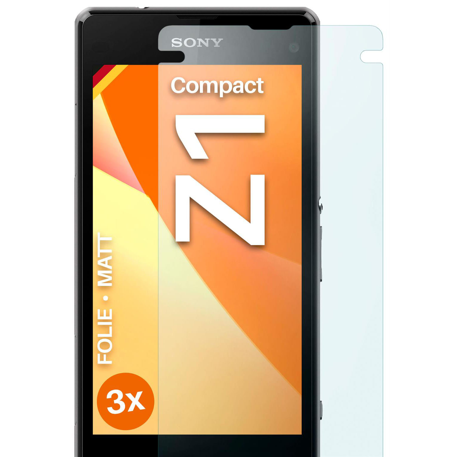 moex FlexProtect Sony Xperia Z1 Compact Schutzfolie Matt – Weiteres Produktbild 1 moex FlexProtect Sony Xperia Z1 Compact Schutzfolie Matt – Weiteres Produktbild 1