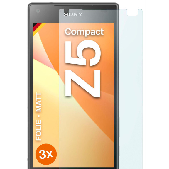 moex FlexProtect Sony Xperia Z5 Compact Schutzfolie Matt – Weiteres Produktbild 1