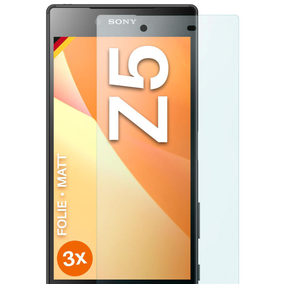 moex FlexProtect Sony Xperia Z5 Schutzfolie Matt – Weiteres Produktbild 1