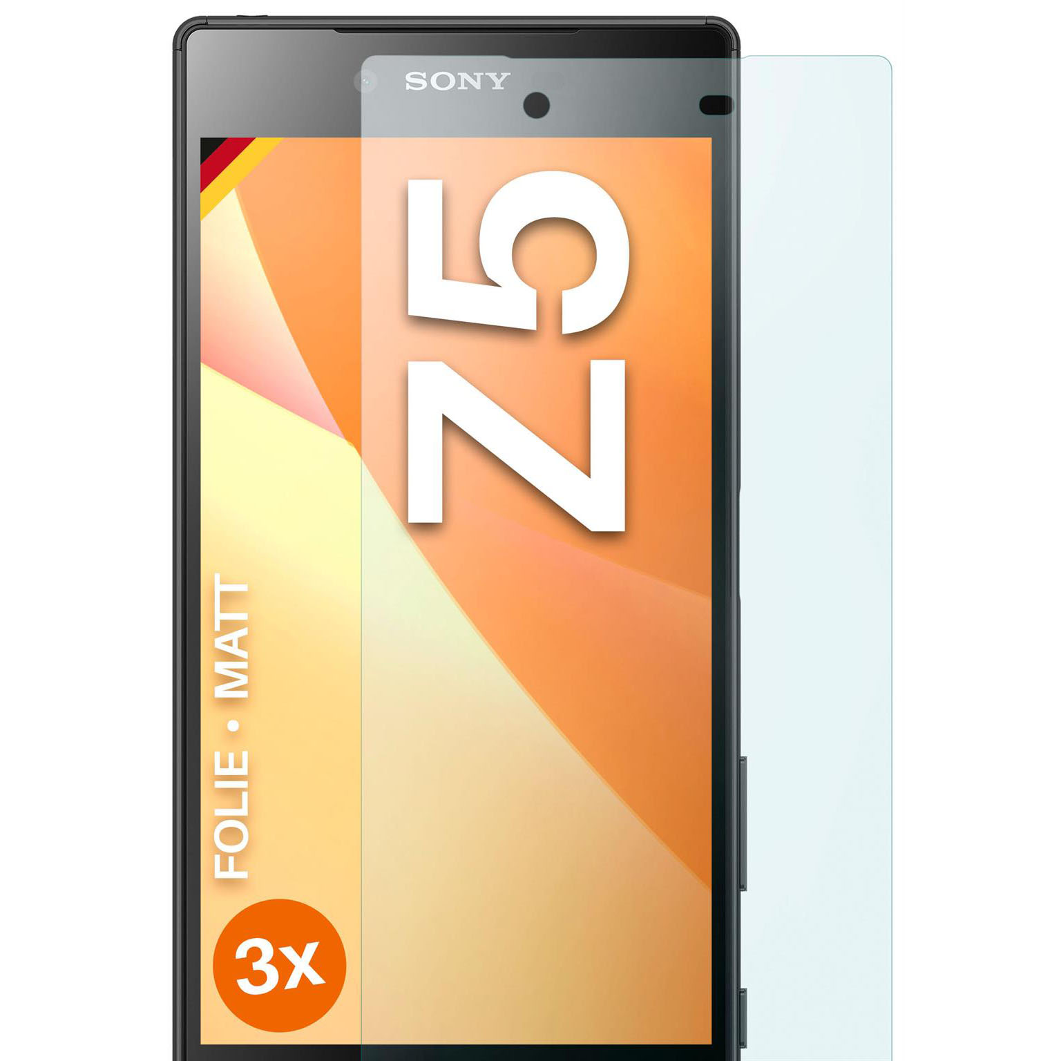 moex FlexProtect Sony Xperia Z5 Schutzfolie Matt – Weiteres Produktbild 1 moex FlexProtect Sony Xperia Z5 Schutzfolie Matt – Weiteres Produktbild 1