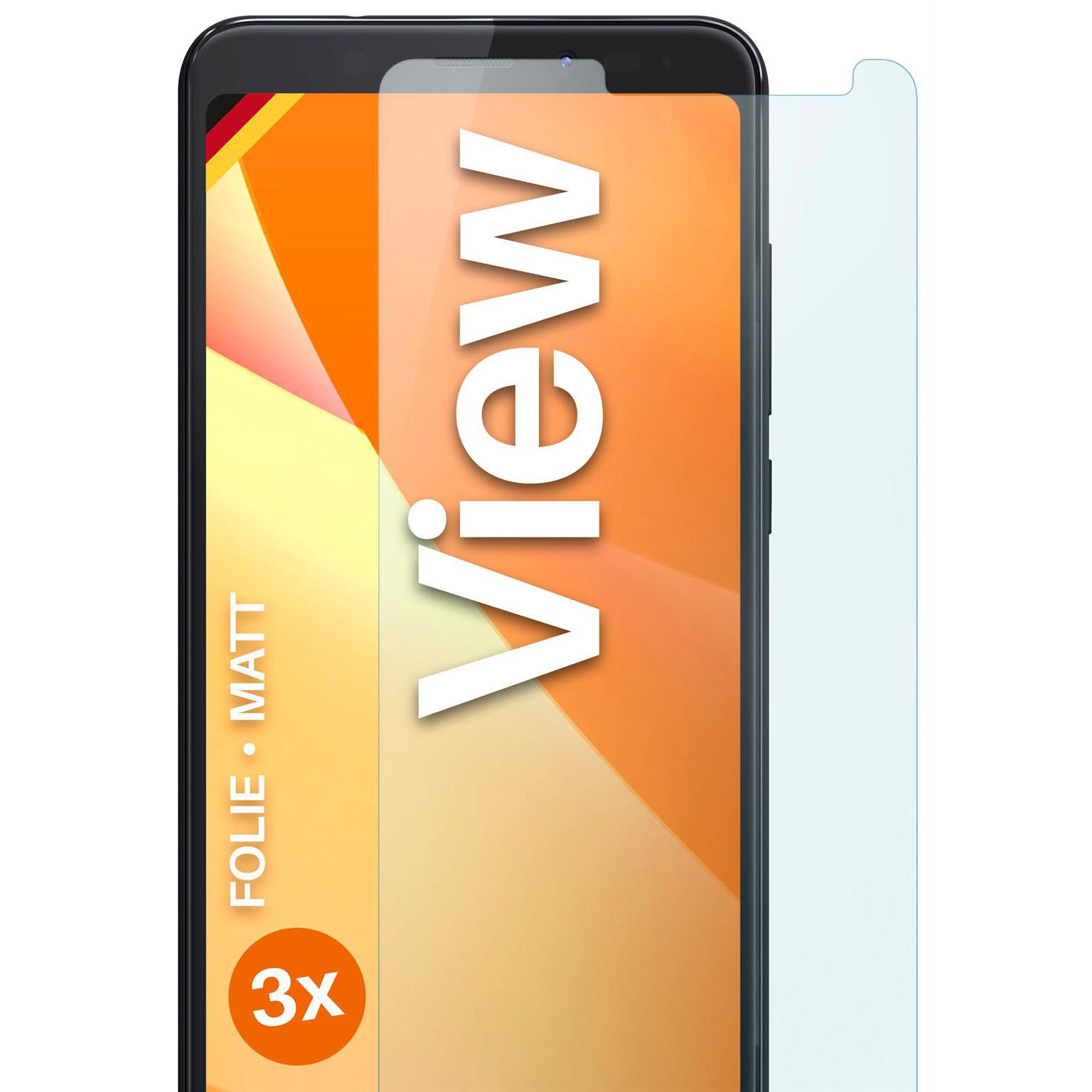 moex FlexProtect Wiko View Schutzfolie Matt – Weiteres Produktbild 1 moex FlexProtect Wiko View Schutzfolie Matt – Weiteres Produktbild 1
