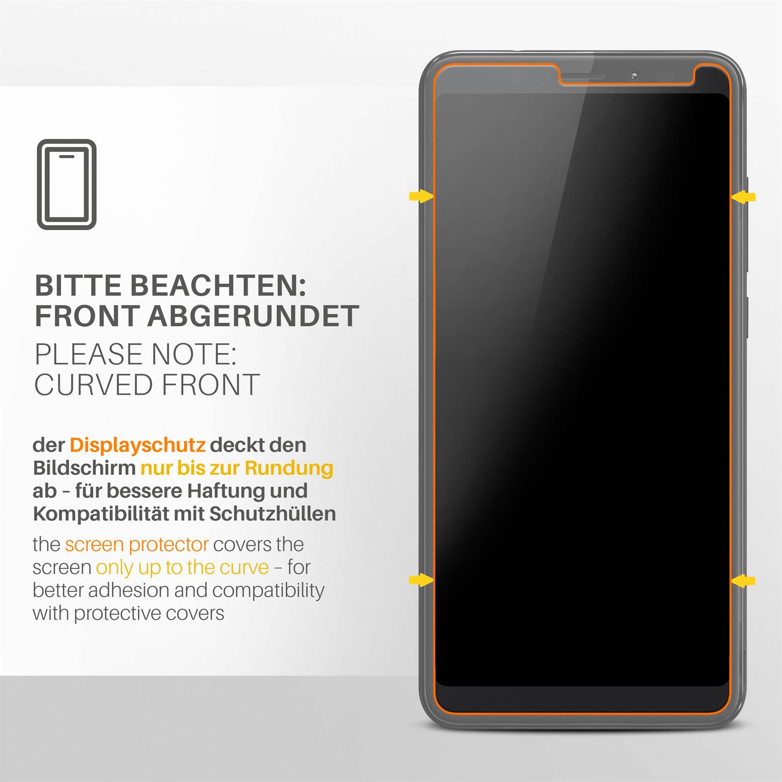 moex FlexProtect Wiko View Schutzfolie Matt – Weiteres Produktbild 3