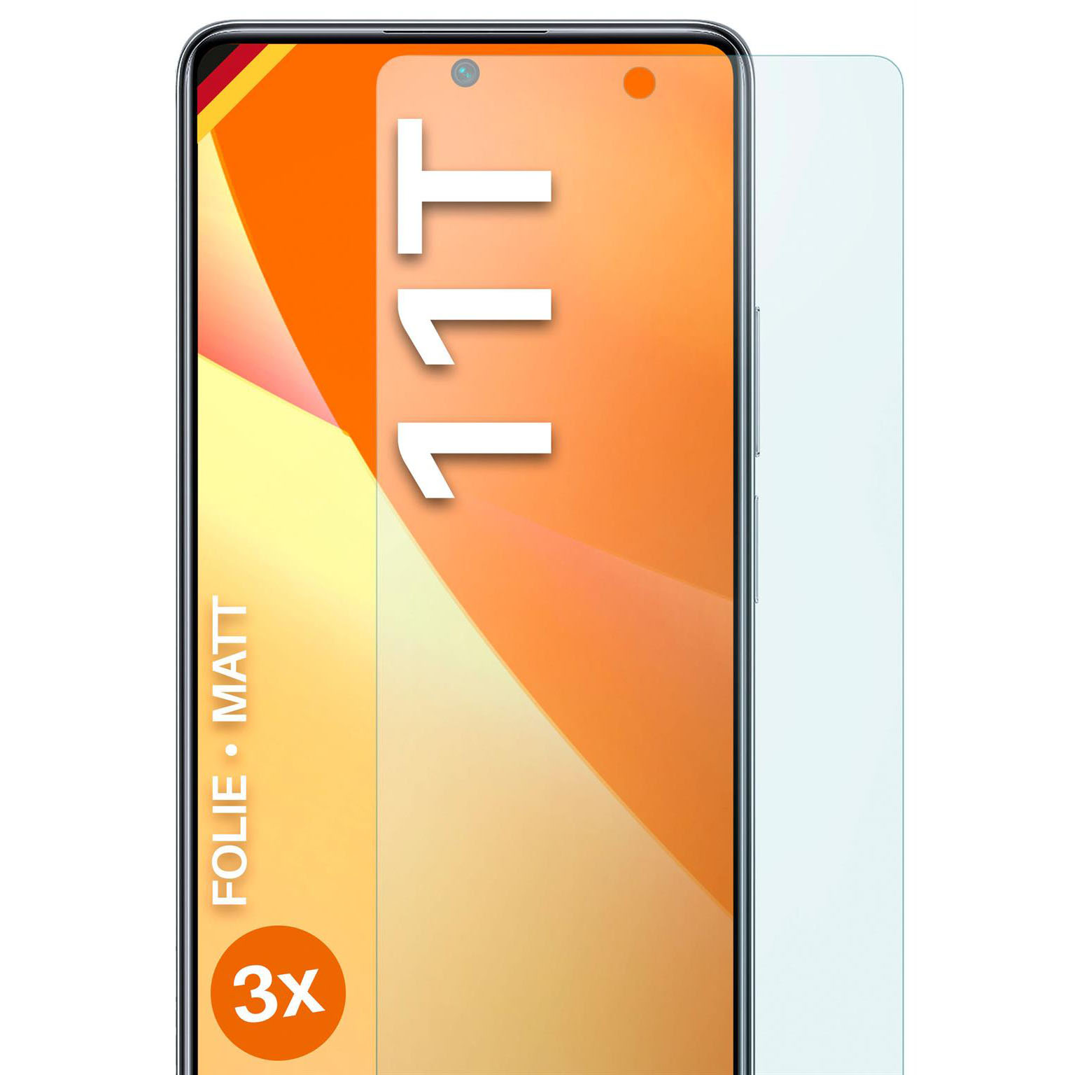 moex FlexProtect Xiaomi 11T Schutzfolie Matt – undefined
