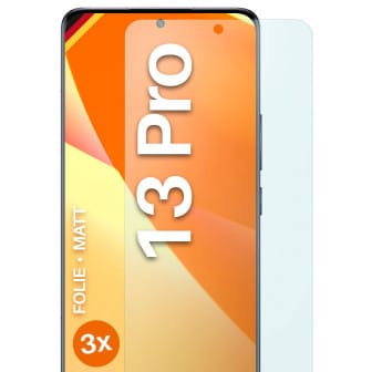 moex FlexProtect Xiaomi 13 Pro Schutzfolie Matt – 3er Set moex FlexProtect Xiaomi 13 Pro Schutzfolie Matt – 3er Set
