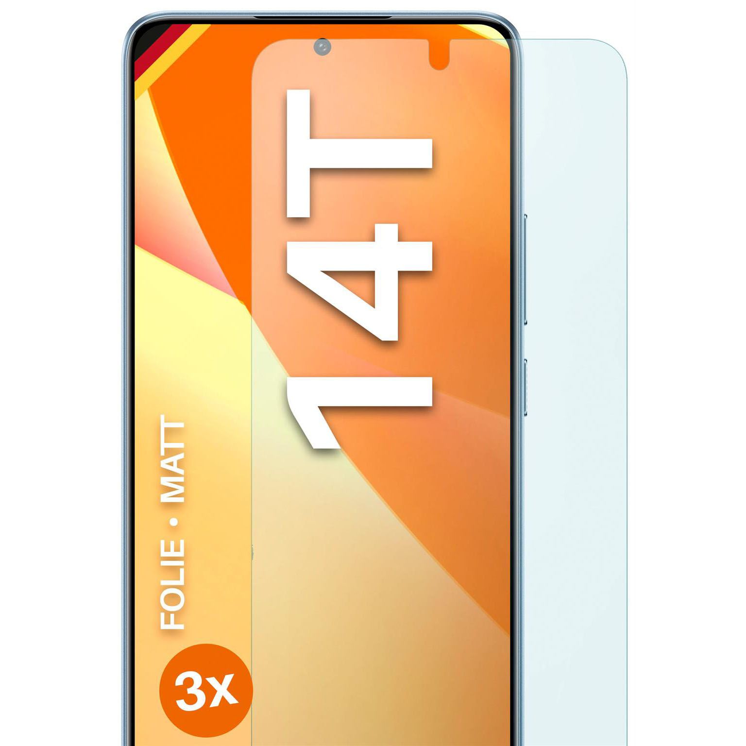 moex FlexProtect Xiaomi 14T Schutzfolie Matt – Weiteres Produktbild 1 moex FlexProtect Xiaomi 14T Schutzfolie Matt – Weiteres Produktbild 1
