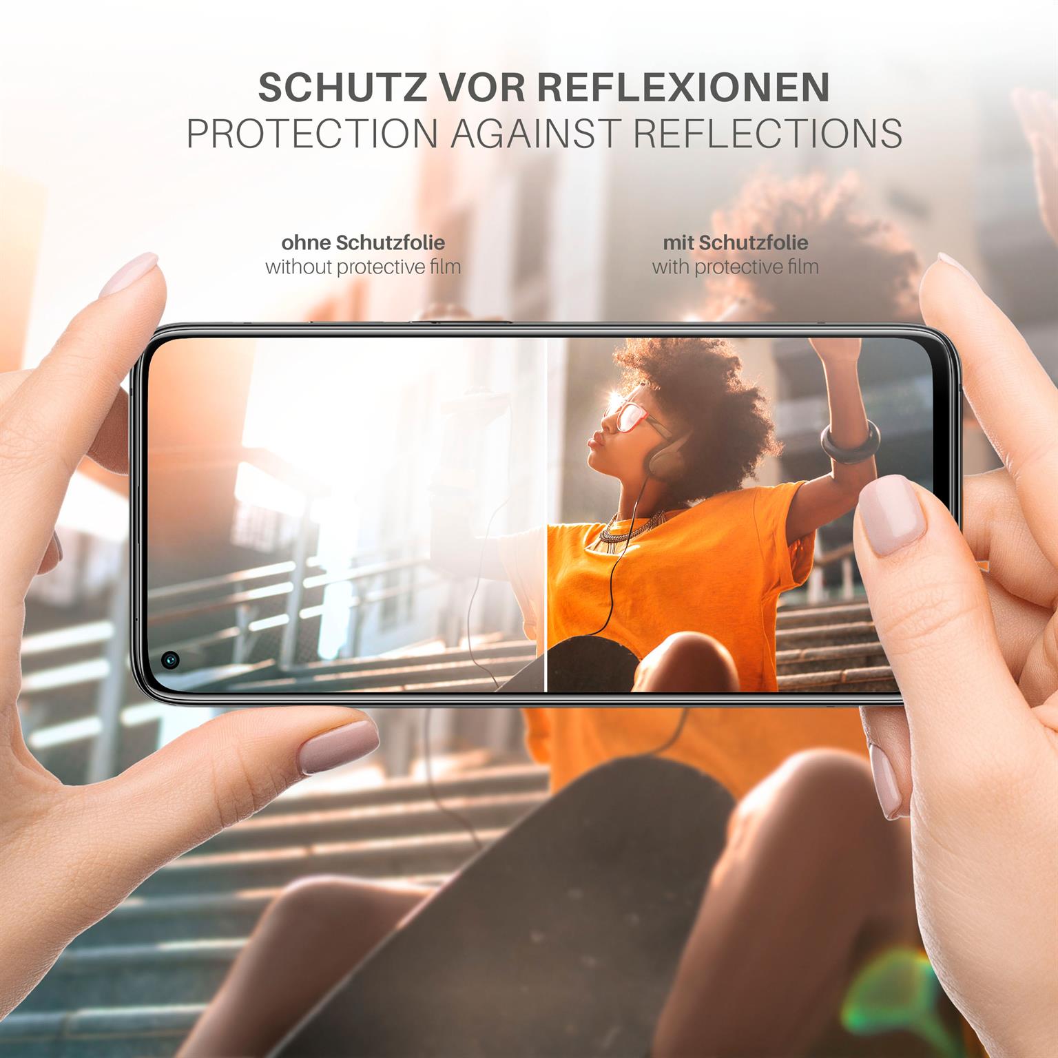 moex FlexProtect Xiaomi Mi 10T Pro Schutzfolie Matt – Weiteres Produktbild 4