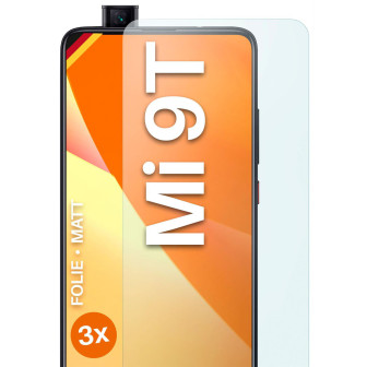 moex FlexProtect Xiaomi Mi 9T Schutzfolie Matt – 3er Set