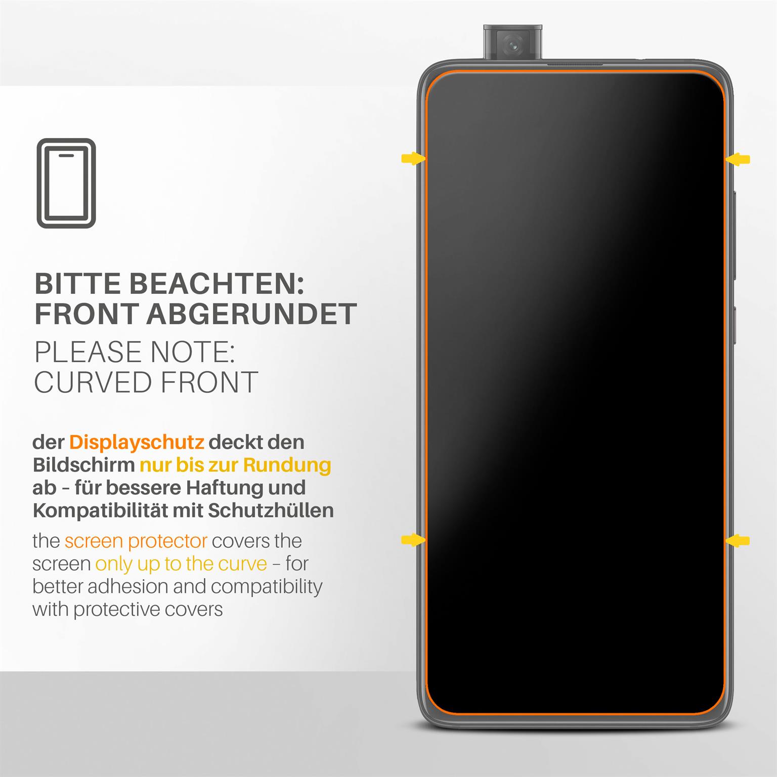 moex FlexProtect Xiaomi Mi 9T Schutzfolie Matt – Weiteres Produktbild 3