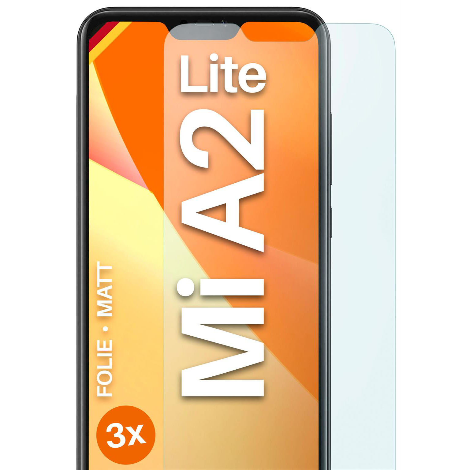 moex FlexProtect Xiaomi Mi A2 Lite Schutzfolie Matt – Weiteres Produktbild 1 moex FlexProtect Xiaomi Mi A2 Lite Schutzfolie Matt – Weiteres Produktbild 1