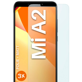 moex FlexProtect Xiaomi Mi A2 Schutzfolie Matt – 3er Set moex FlexProtect Xiaomi Mi A2 Schutzfolie Matt – 3er Set