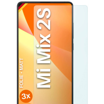 moex FlexProtect Xiaomi Mi Mix 2S Schutzfolie Matt – 3er Set