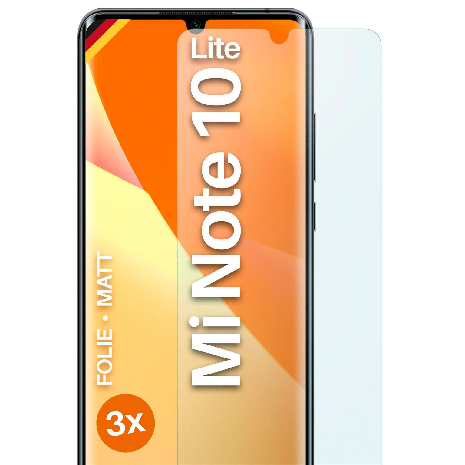 moex FlexProtect Xiaomi Mi Note 10 Lite Schutzfolie Matt – undefined