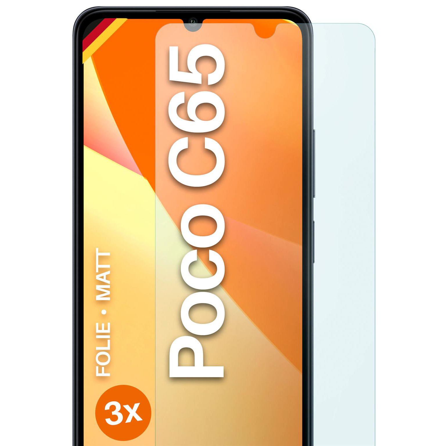moex FlexProtect Poco C65 Schutzfolie Matt – undefined