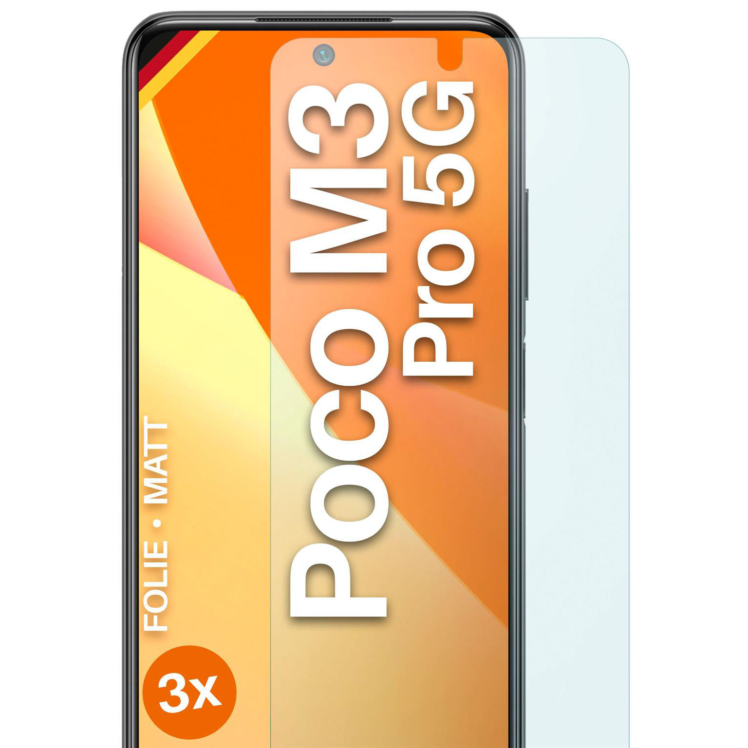 moex FlexProtect Poco M3 Pro 5G Schutzfolie Matt – Weiteres Produktbild 1 moex FlexProtect Poco M3 Pro 5G Schutzfolie Matt – Weiteres Produktbild 1