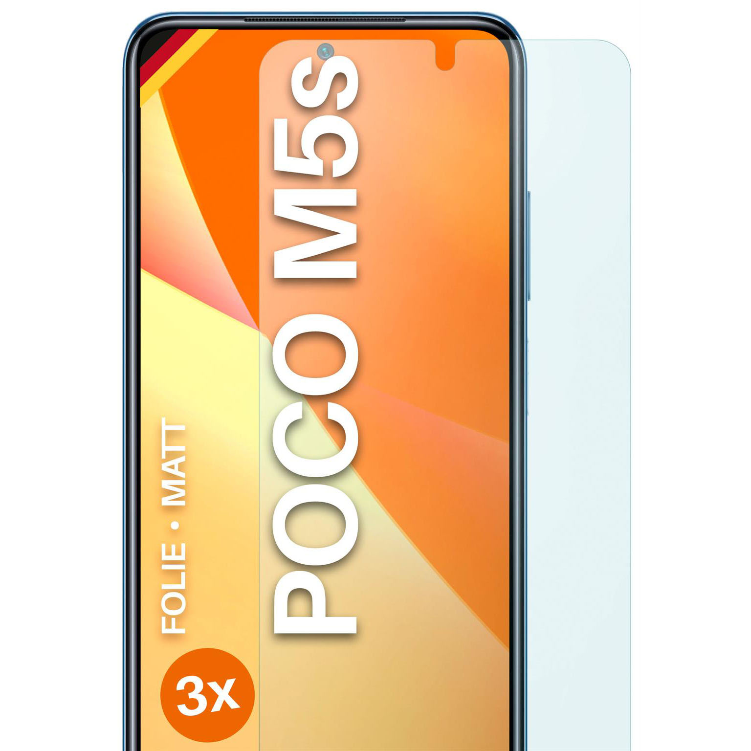 moex FlexProtect Poco M5s Schutzfolie Matt – Weiteres Produktbild 1 moex FlexProtect Poco M5s Schutzfolie Matt – Weiteres Produktbild 1