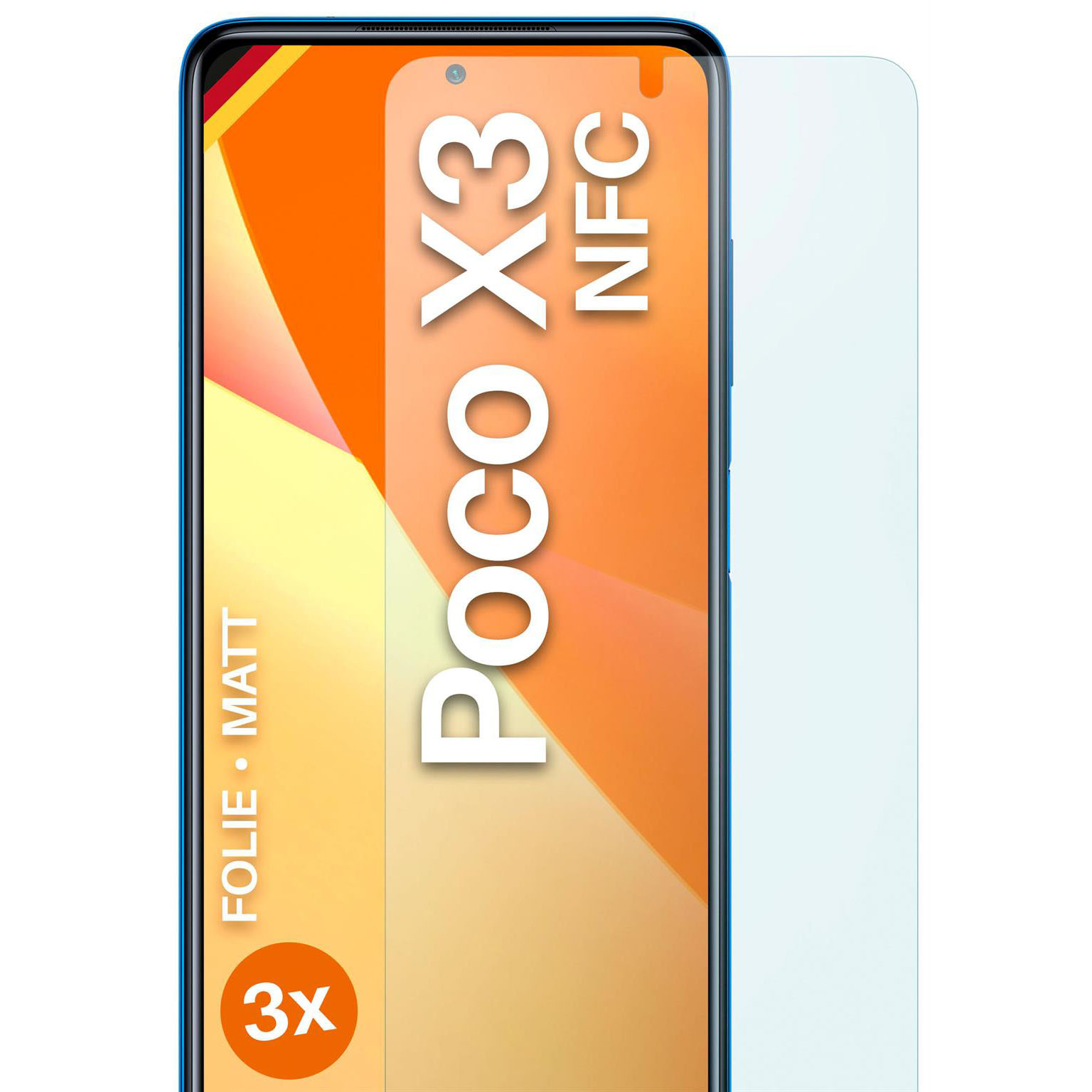 moex FlexProtect Poco X3 NFC Schutzfolie Matt – Weiteres Produktbild 1 moex FlexProtect Poco X3 NFC Schutzfolie Matt – Weiteres Produktbild 1
