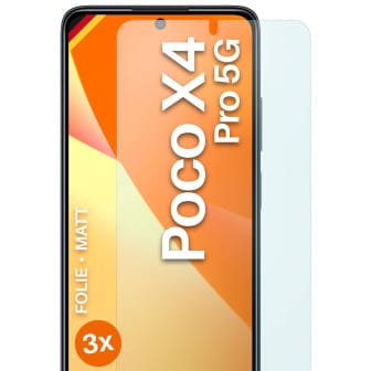 moex FlexProtect Poco X4 Pro 5G Schutzfolie Matt – 3er Set moex FlexProtect Poco X4 Pro 5G Schutzfolie Matt – 3er Set