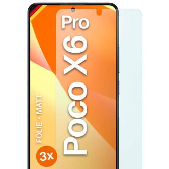 moex FlexProtect Poco X6 Pro Schutzfolie Matt – 3er Set moex FlexProtect Poco X6 Pro Schutzfolie Matt – 3er Set