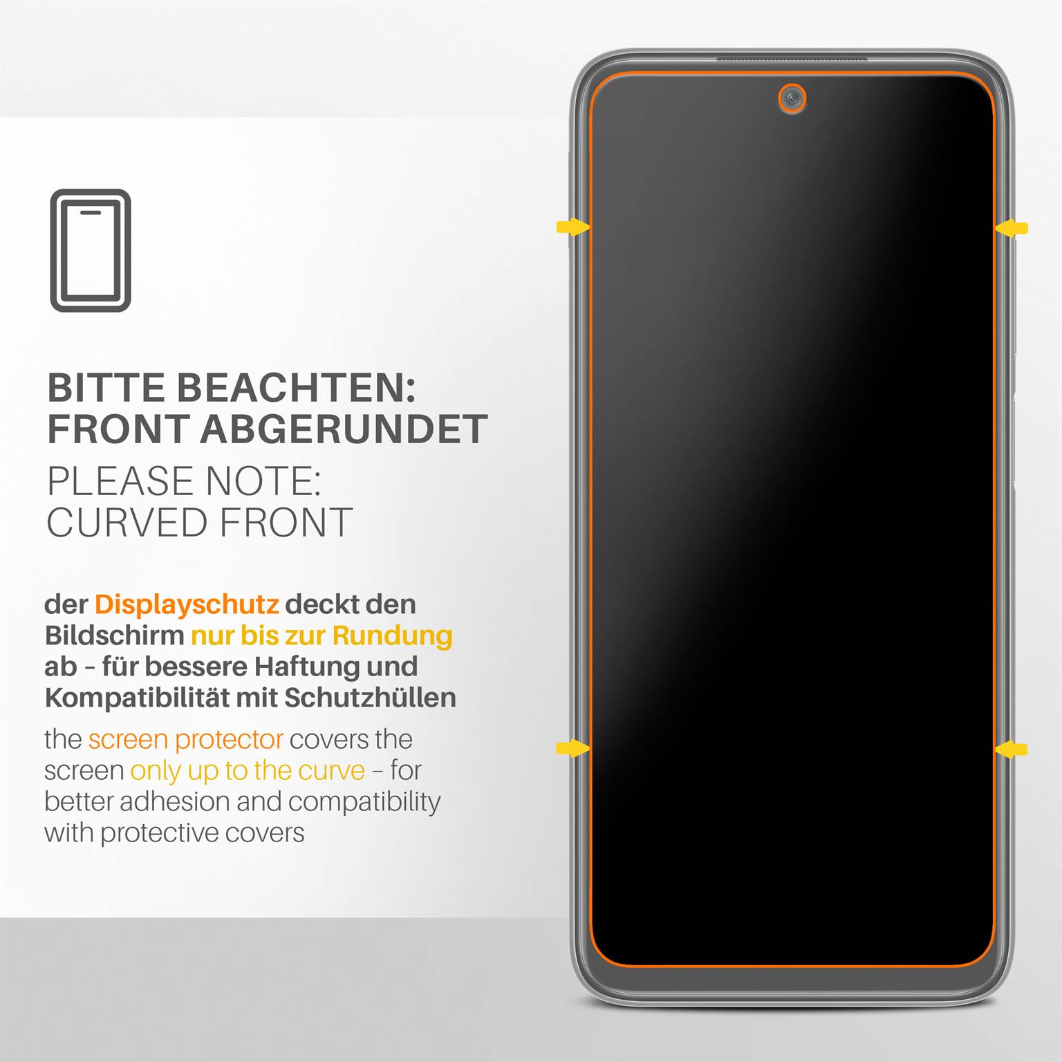 moex FlexProtect Redmi 10 Schutzfolie Matt – Weiteres Produktbild 3