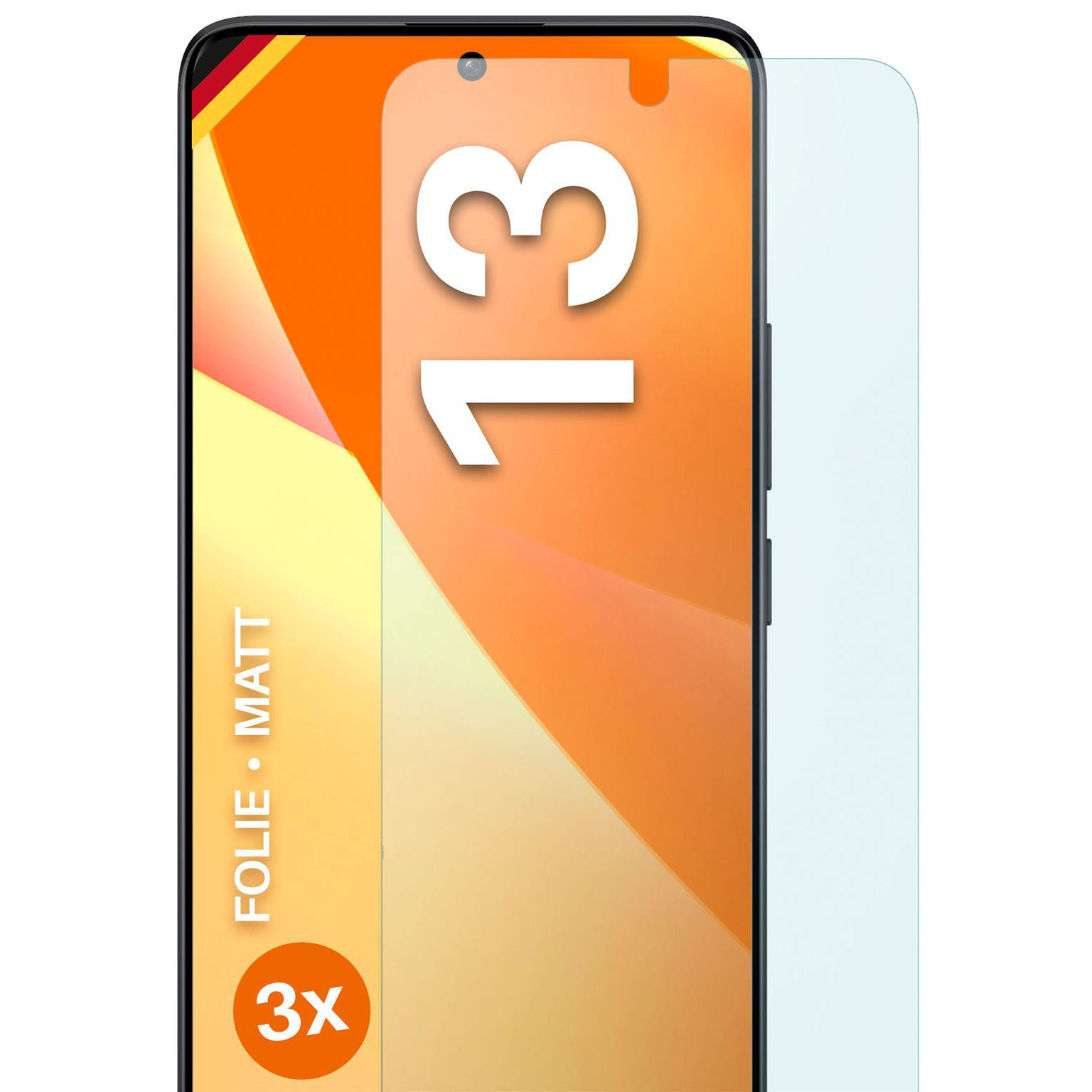 moex FlexProtect Redmi 13 Schutzfolie Matt – Weiteres Produktbild 1 moex FlexProtect Redmi 13 Schutzfolie Matt – Weiteres Produktbild 1