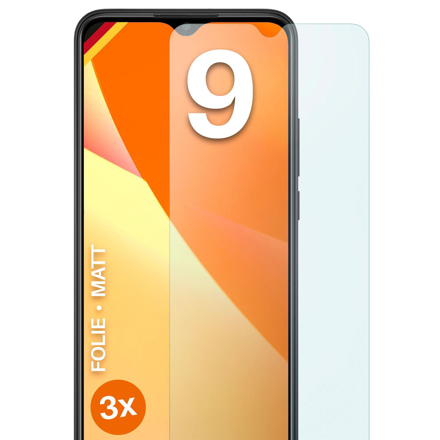 moex FlexProtect Redmi 9 Schutzfolie Matt – undefined