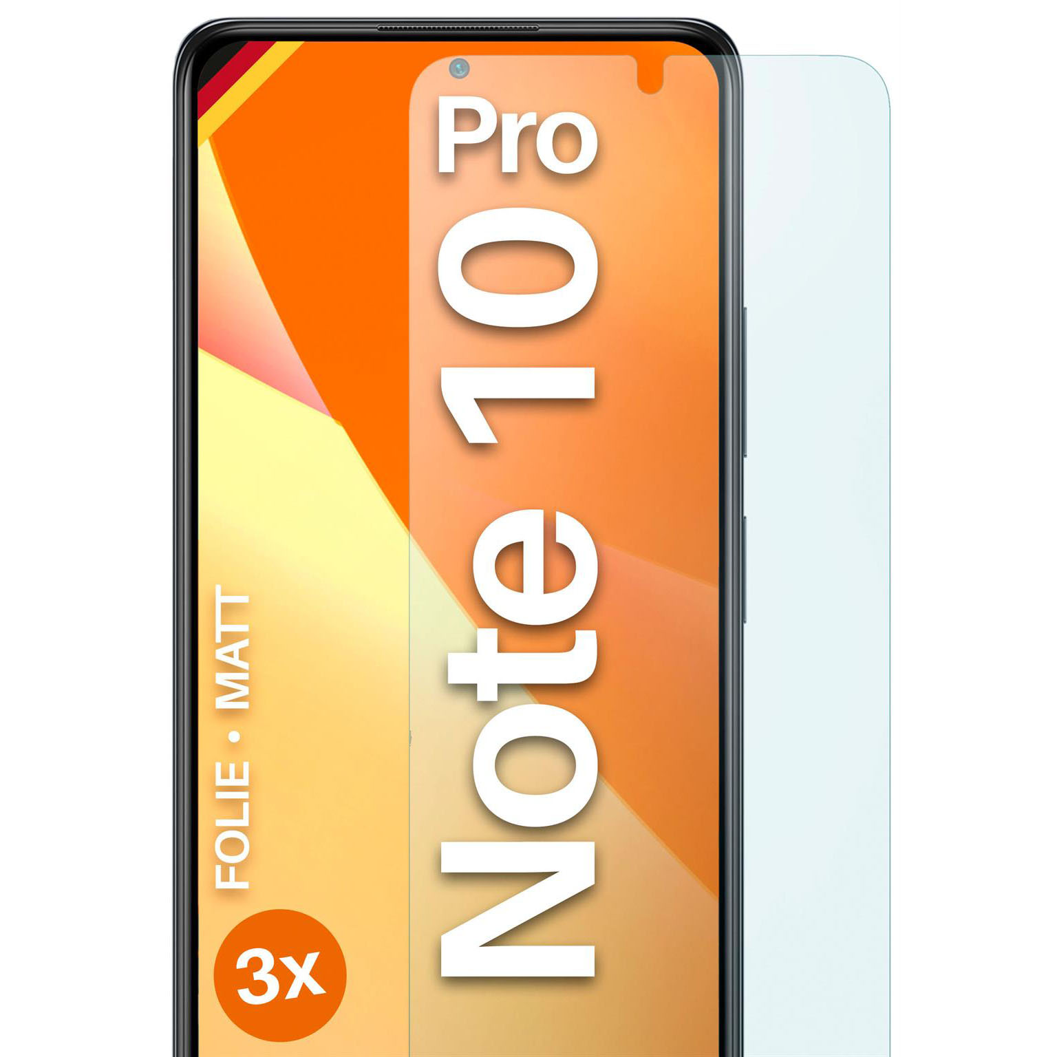 moex FlexProtect Redmi Note 10 Pro Schutzfolie Matt – undefined