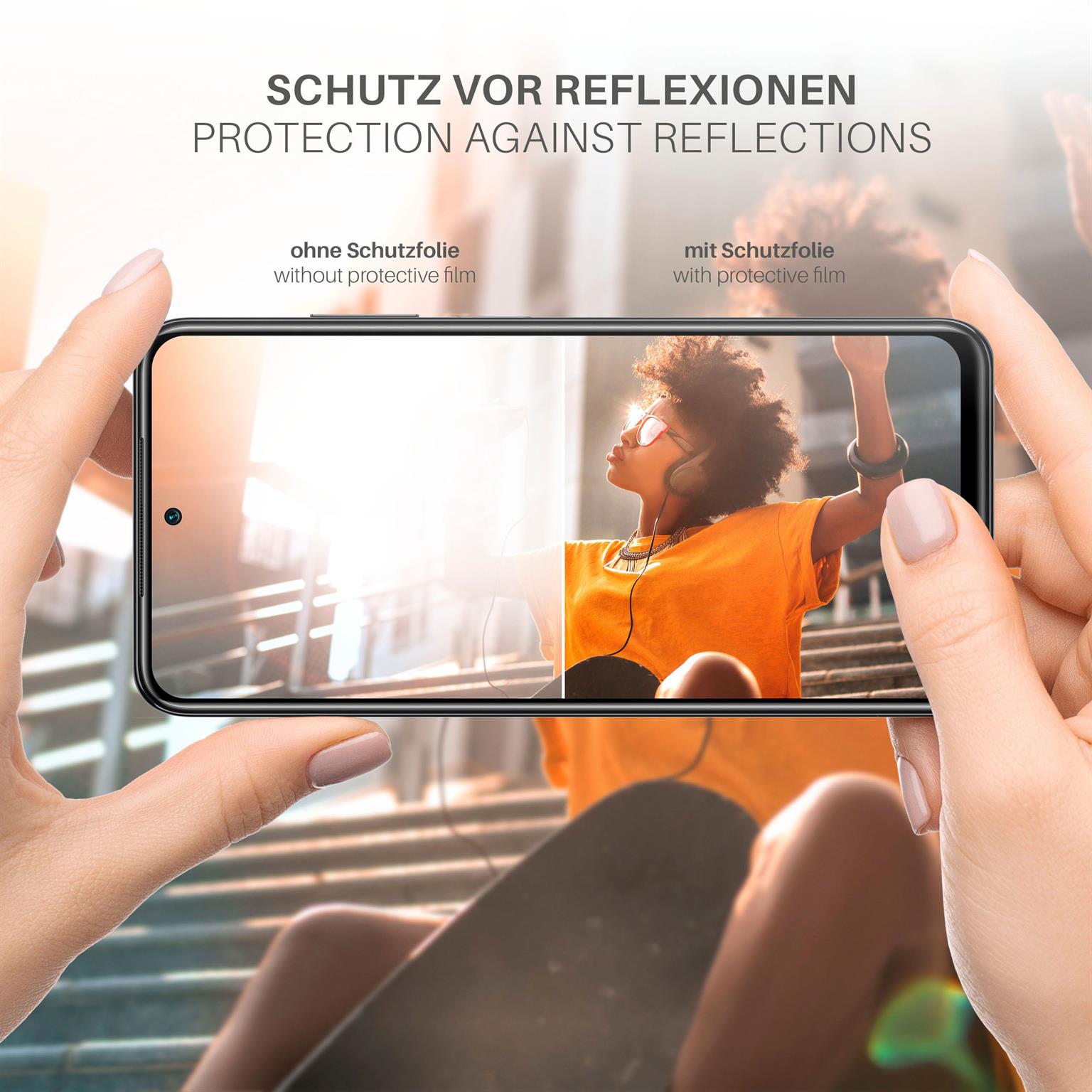 moex FlexProtect Redmi Note 10S Schutzfolie Matt – Weiteres Produktbild 4
