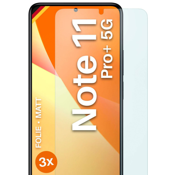 moex FlexProtect Redmi Note 11 Pro+ 5G Schutzfolie Matt – Weiteres Produktbild 1